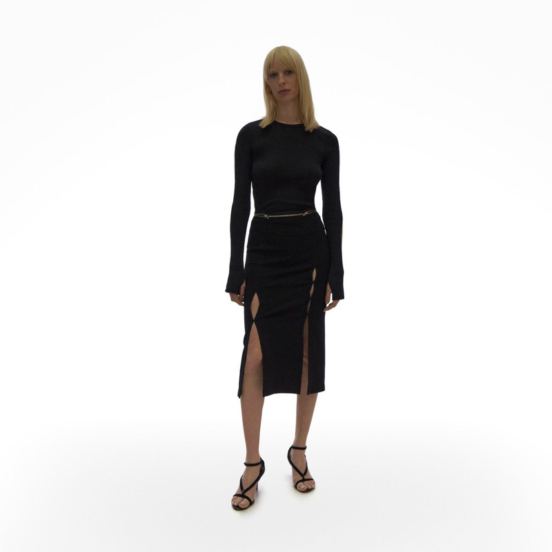 Helmut Lang SLIP PENCIL SKIRT outlook