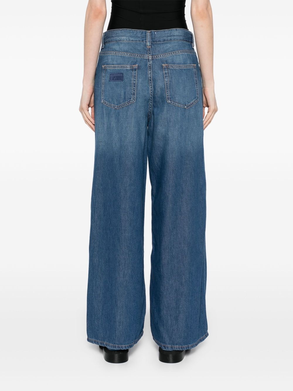 wide-leg jeans - 4