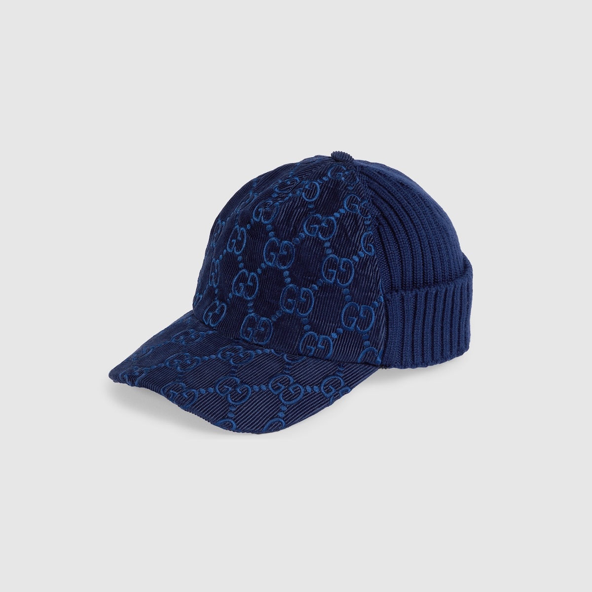 GG corduroy baseball hat - 1