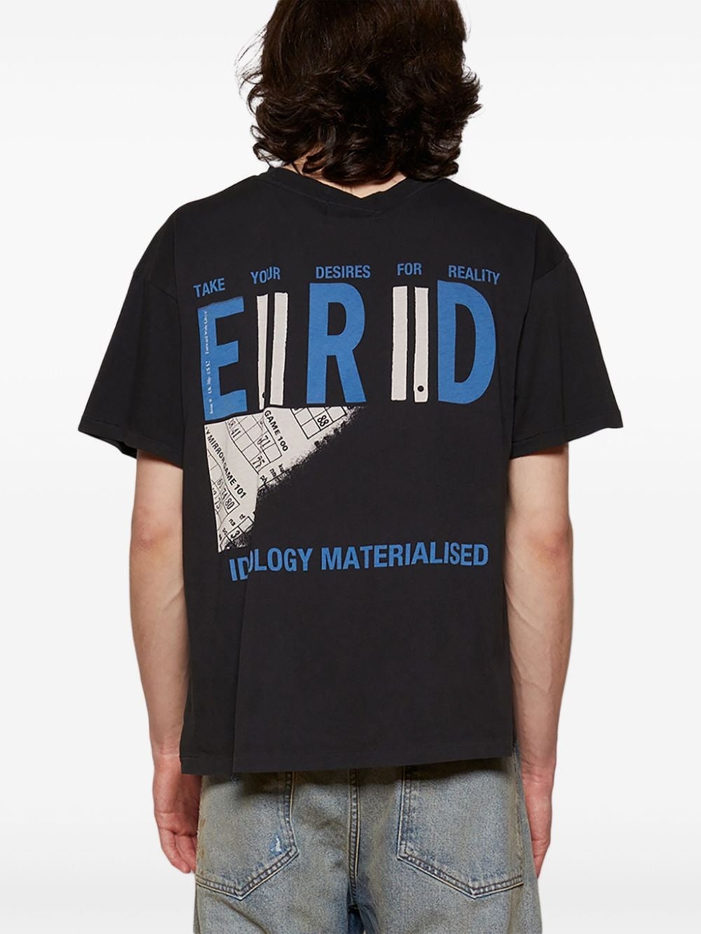 Ideology Materialised cotton T-shirt - 4