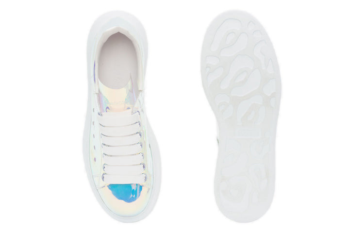 (WMNS) Alexander McQueen Oversized Sneaker 'White Multicolour' 558944W4LF28446 - 4