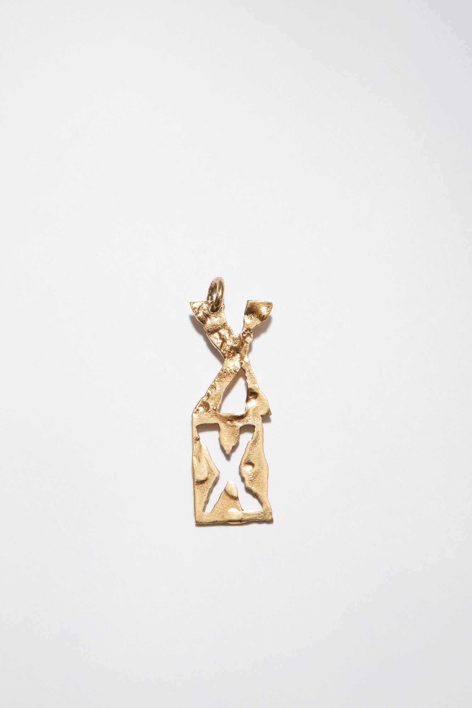 X pendant - Gold - 2