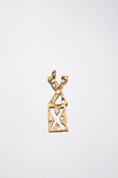 Acne Studios X pendant - Gold outlook