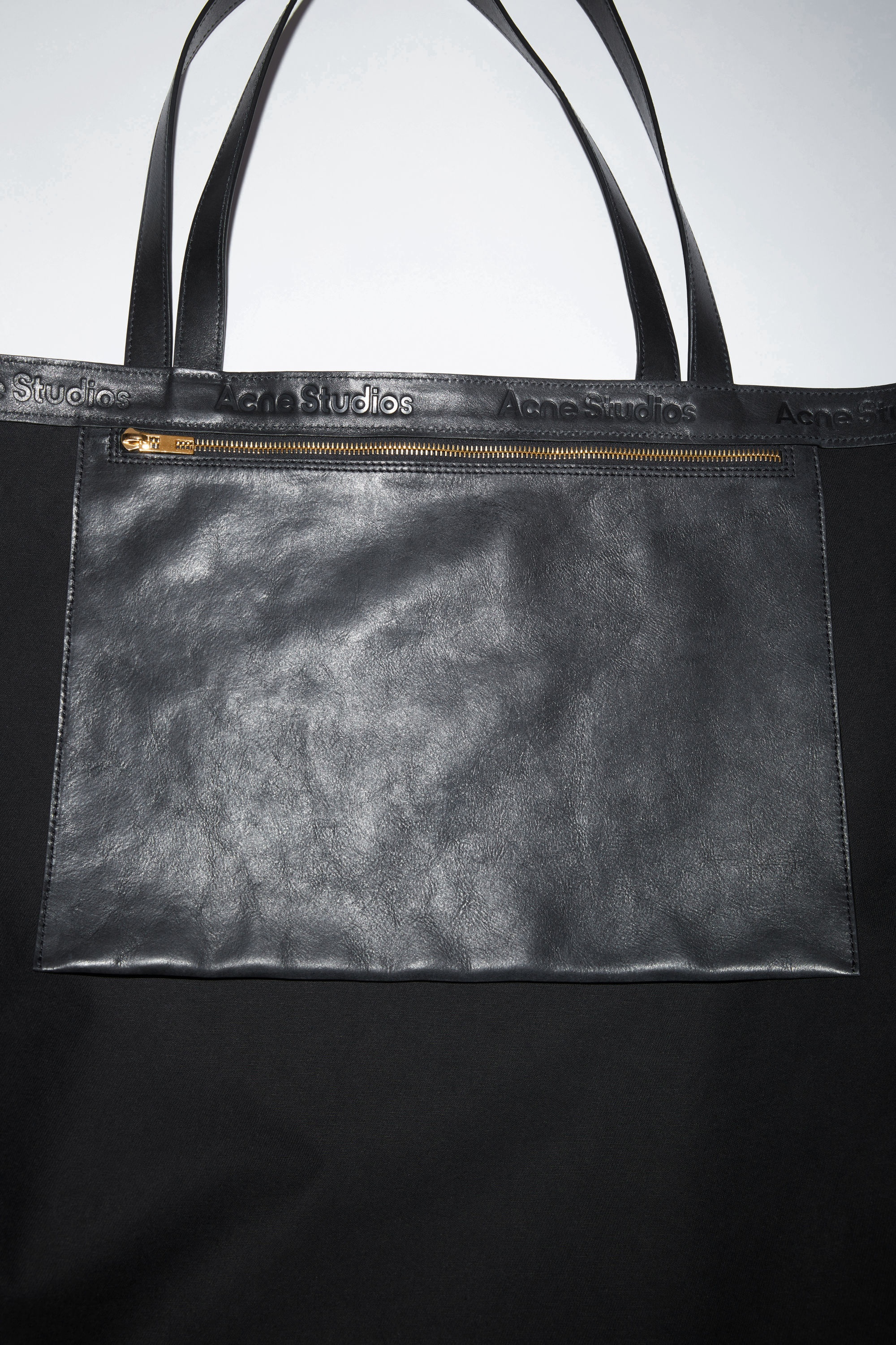 East-West tote bag - Black - 6