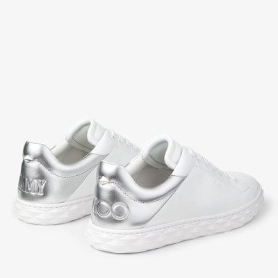 JIMMY CHOO Diamond Light/m Ii
White Leather and- Silver Metallic Nappa Low-Top Trainers outlook