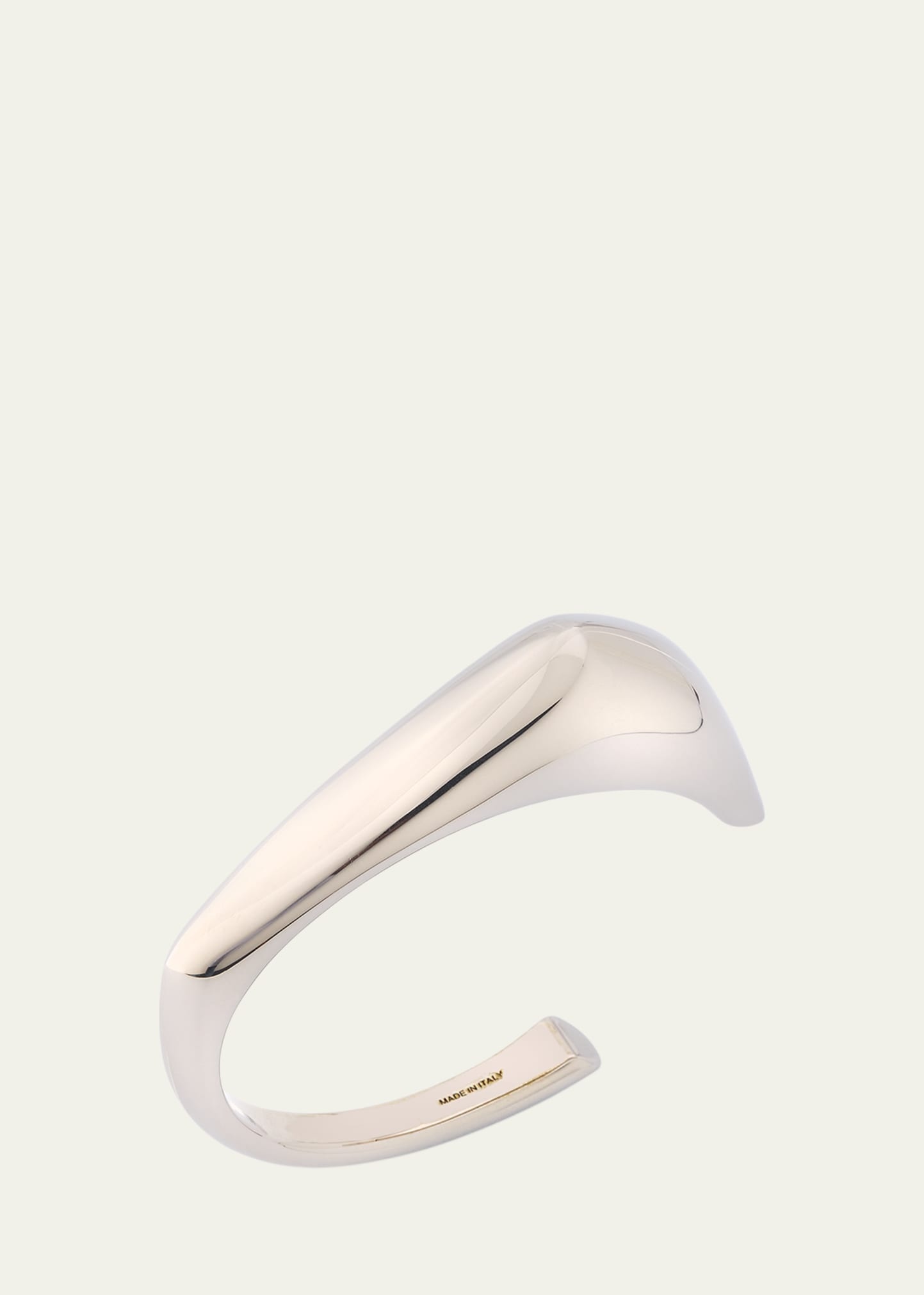 Silver-Plated Thorn Cuff Bracelet - 3