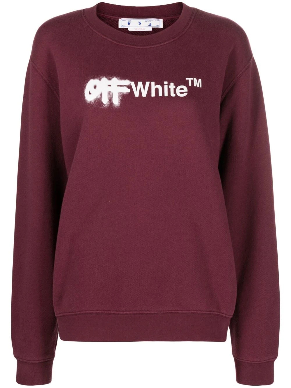 logo-print crew-neck sweatshirt - 1