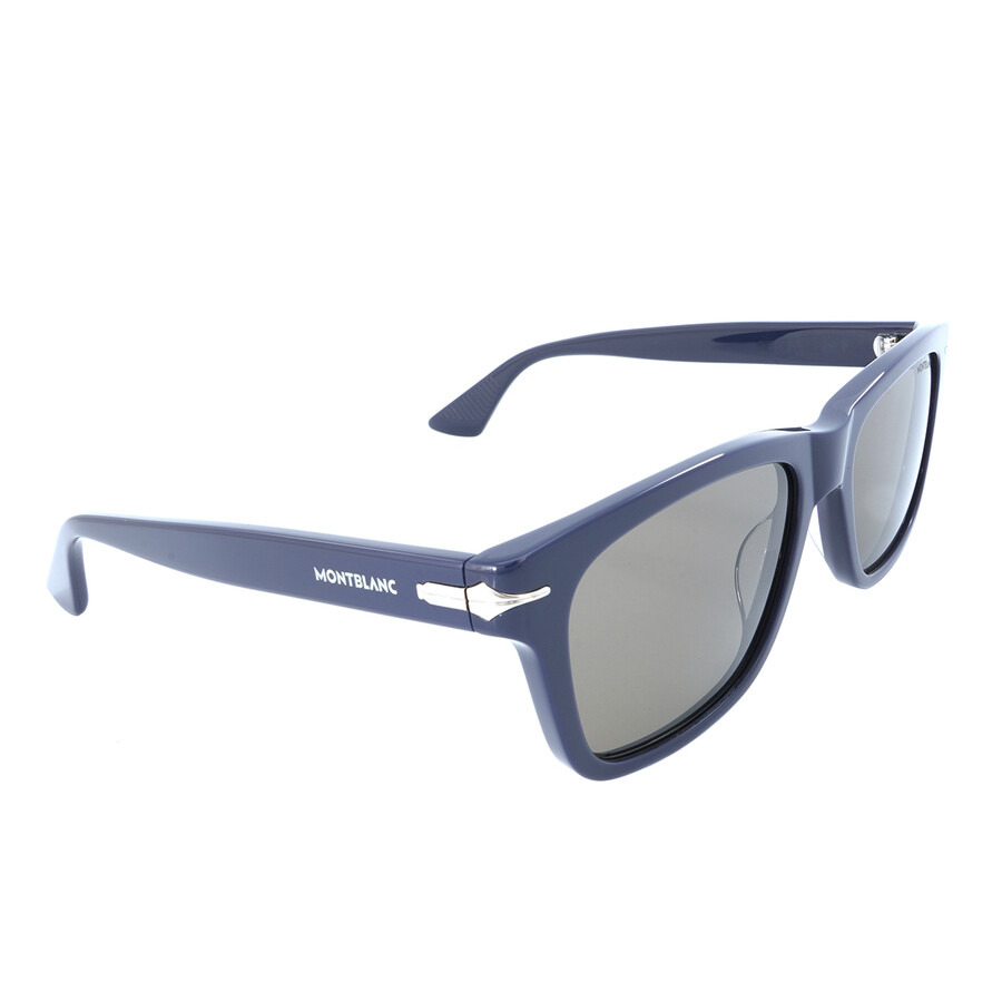 Montblanc Grey Sport Men's Sunglasses MB0263S 004 54 - 2