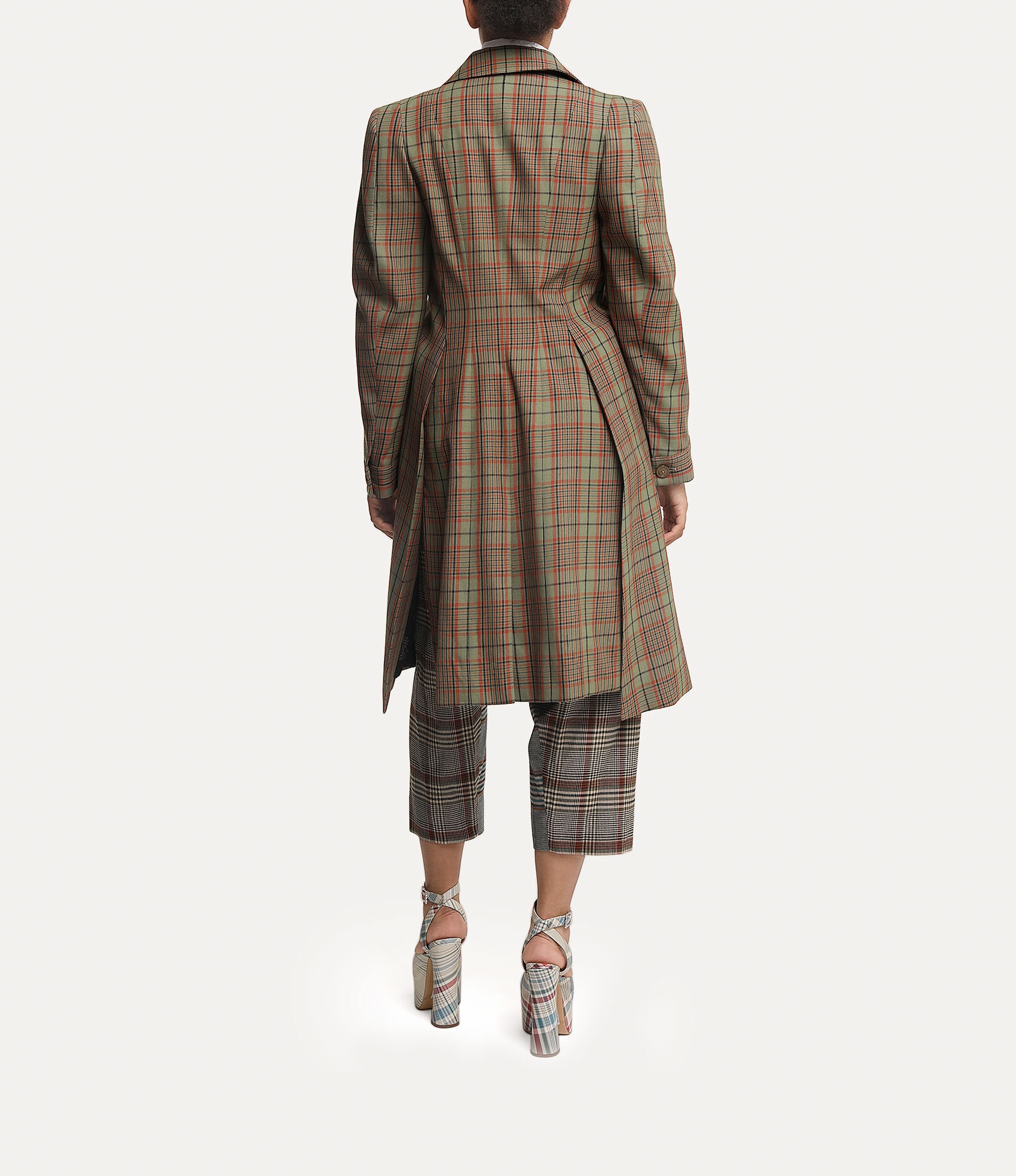 コート Vivienne Westwood Women's ALIEN TEDDY Check Coat 22053752_52120962_600.jpg