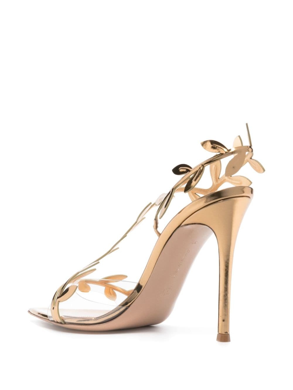 Flavia 105mm leather sandals - 3