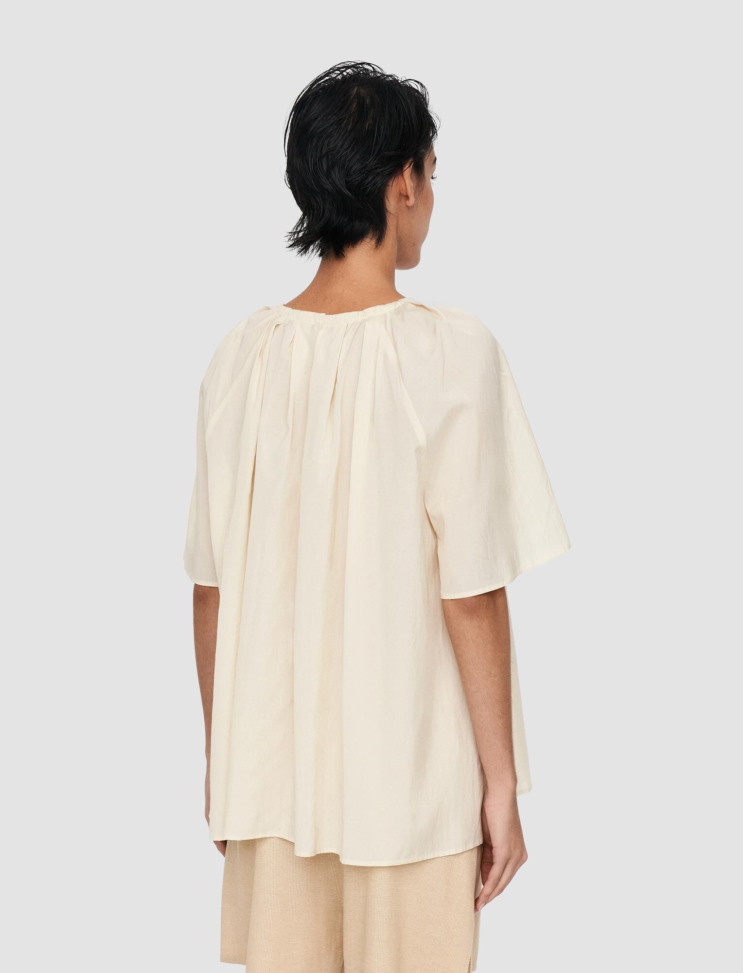 Airy Cotton Viscose Blackwell Blouse - 4