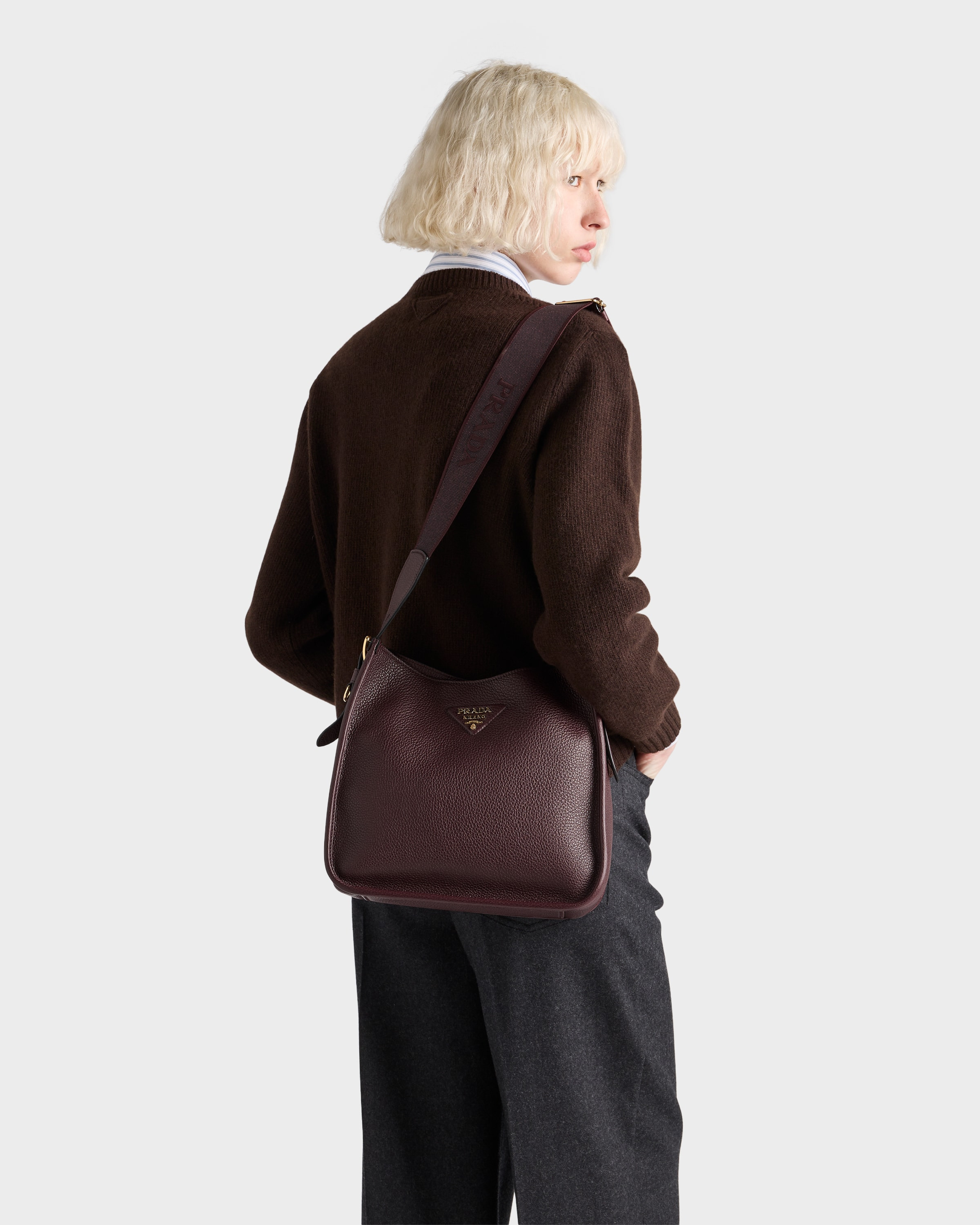 Medium leather bag - 8