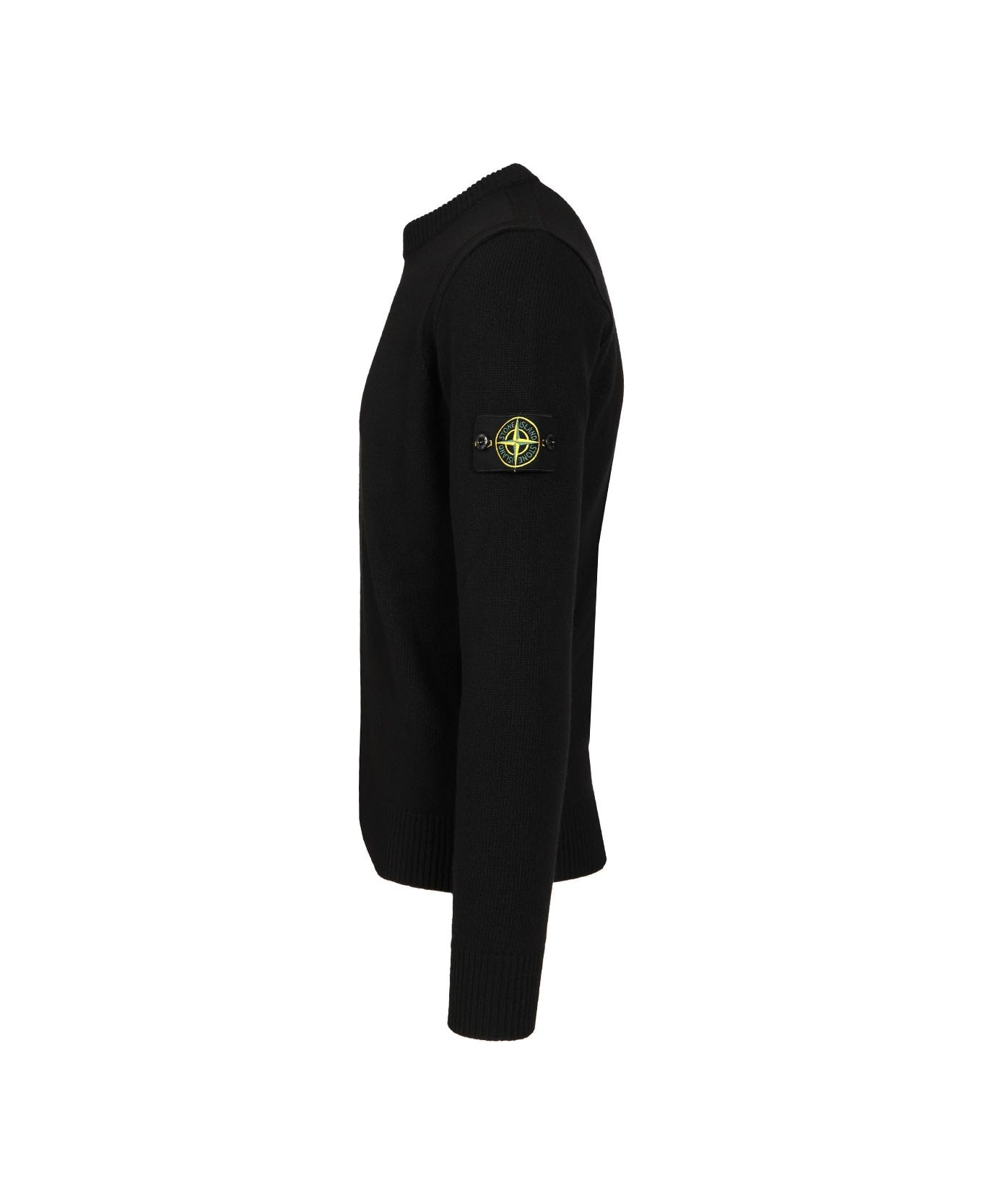 Lambswool Crewneck Sweater - 3