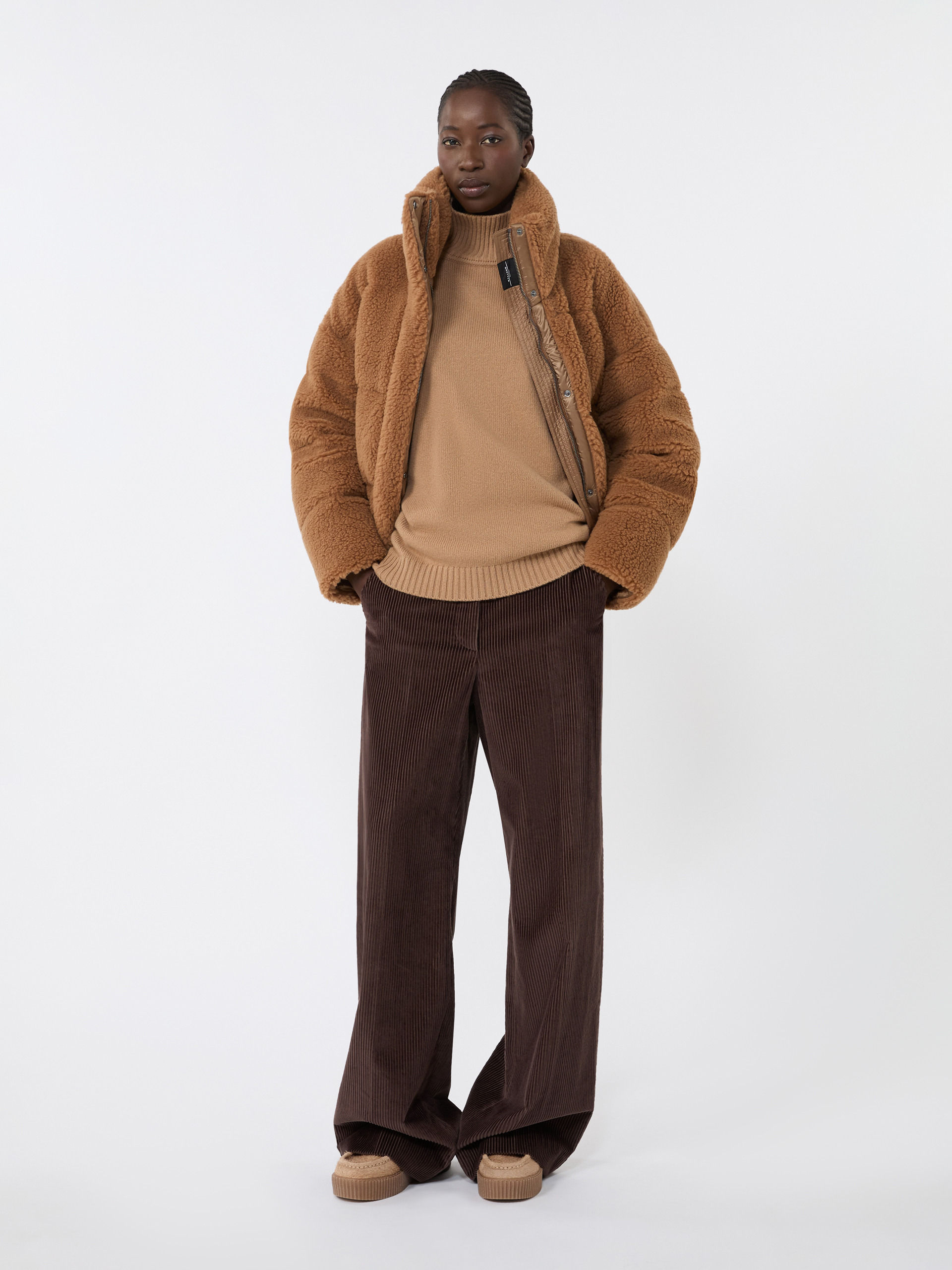 BORGIA Wool knit turtleneck jumper - 2