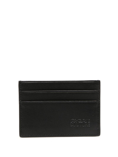 VERSACE JEANS COUTURE logo print cardholder outlook