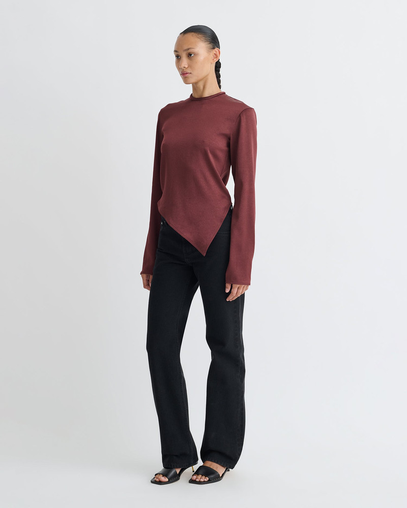 Nanushka Crisp Satin Top outlook