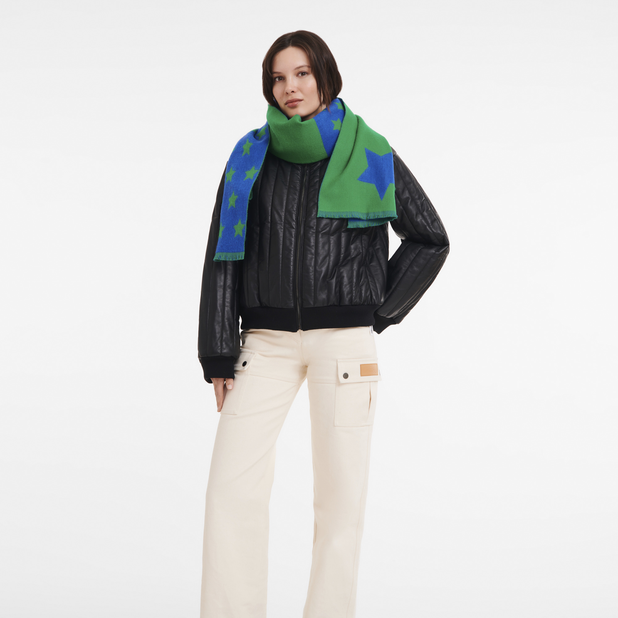 Le Pliage Casaque Scarf Cobalt/Lawn - OTHER - 2