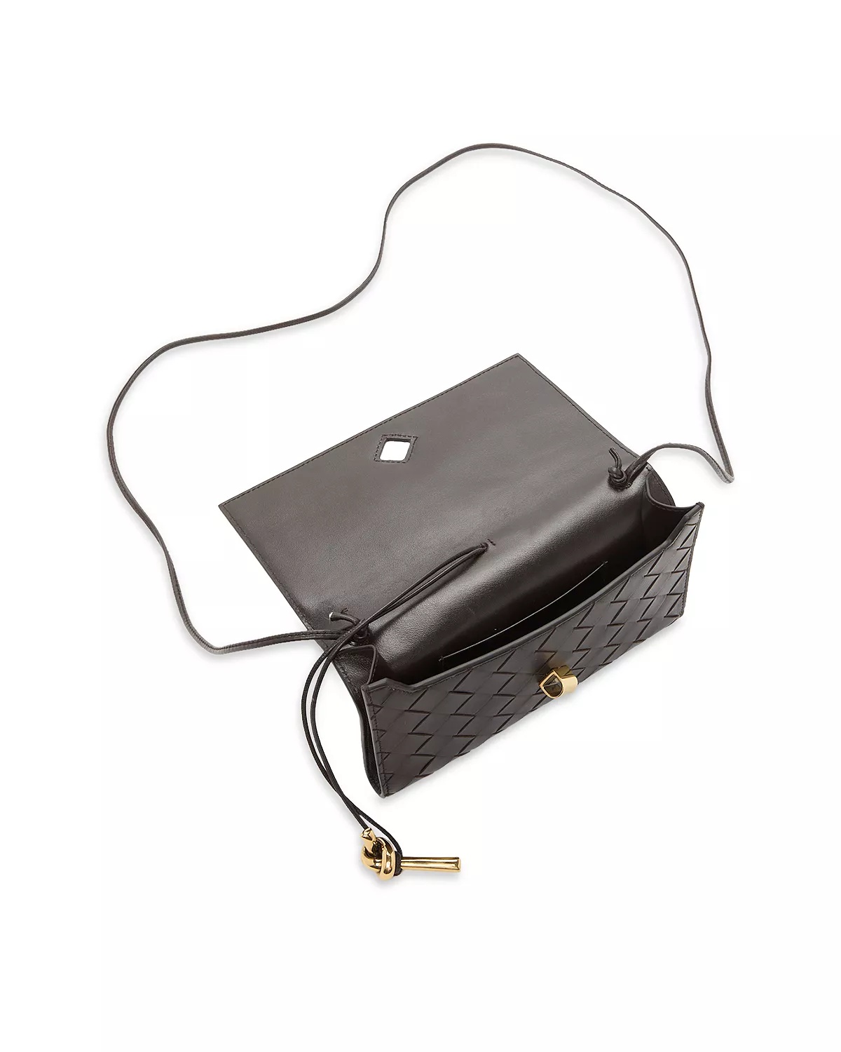 Andiamo Intrecciato Leather Crossbody Bag - 5
