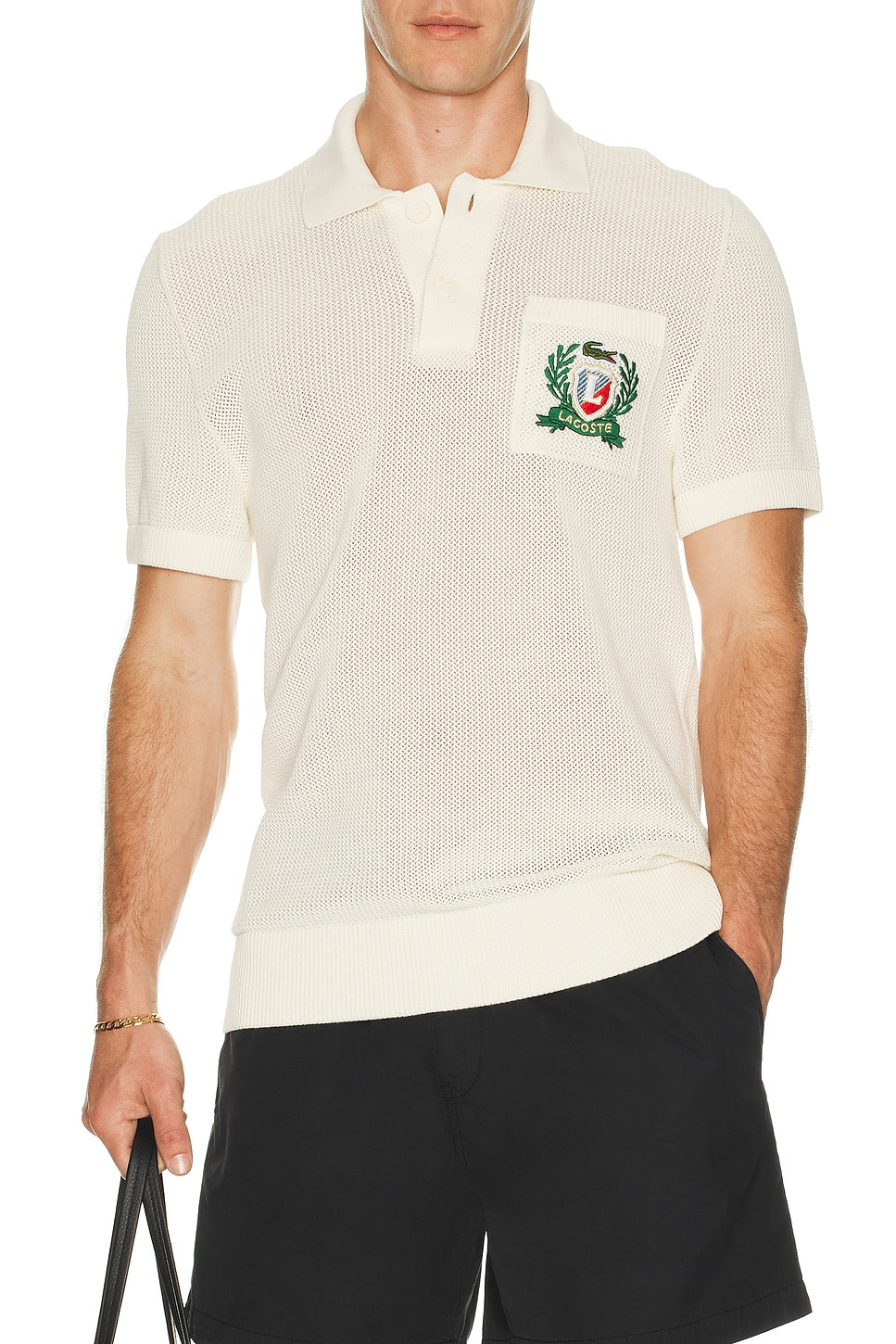 Fine Gauge Mesh Polo - 2