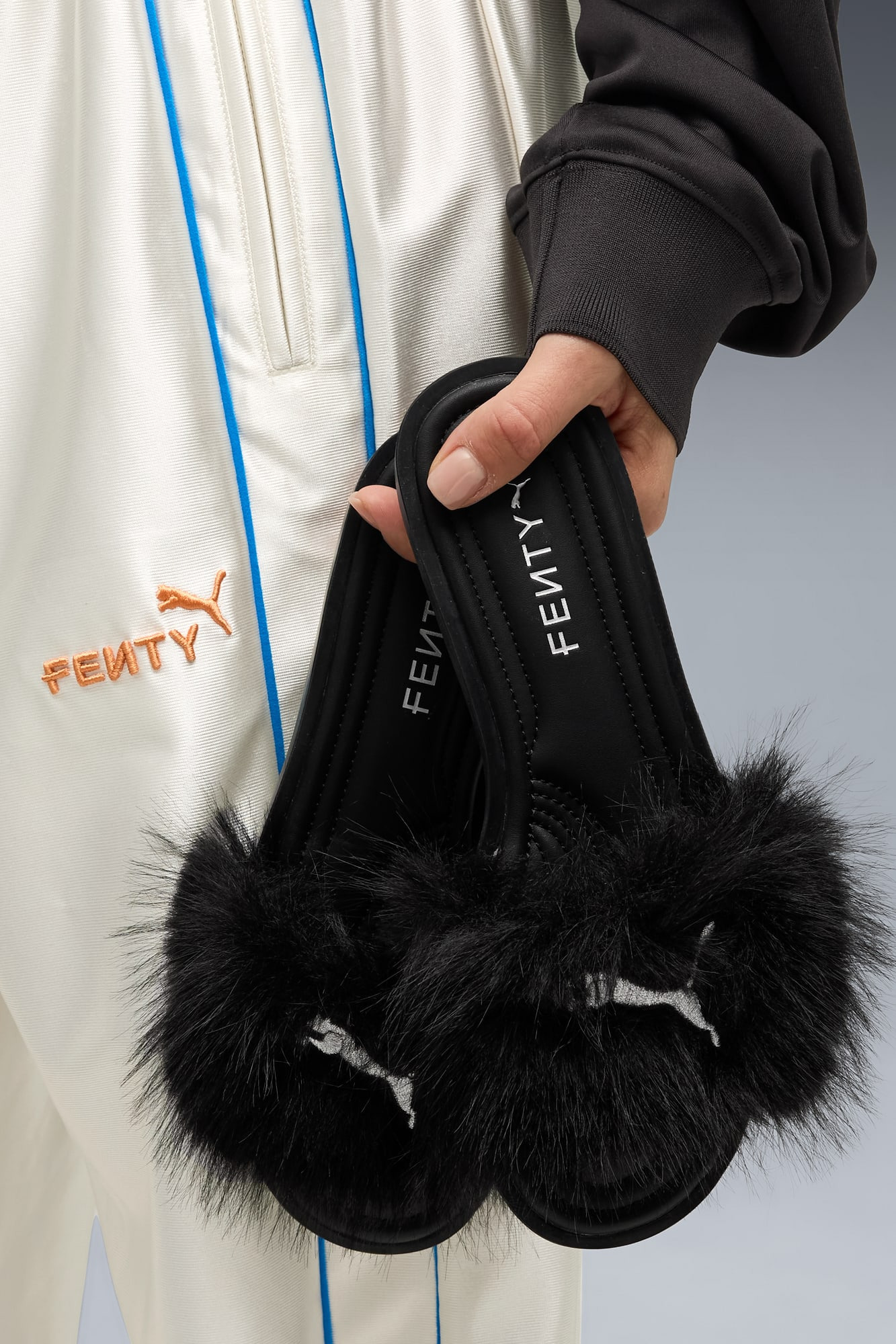 FENTY x PUMA Women's Chic Fur Slides - 2