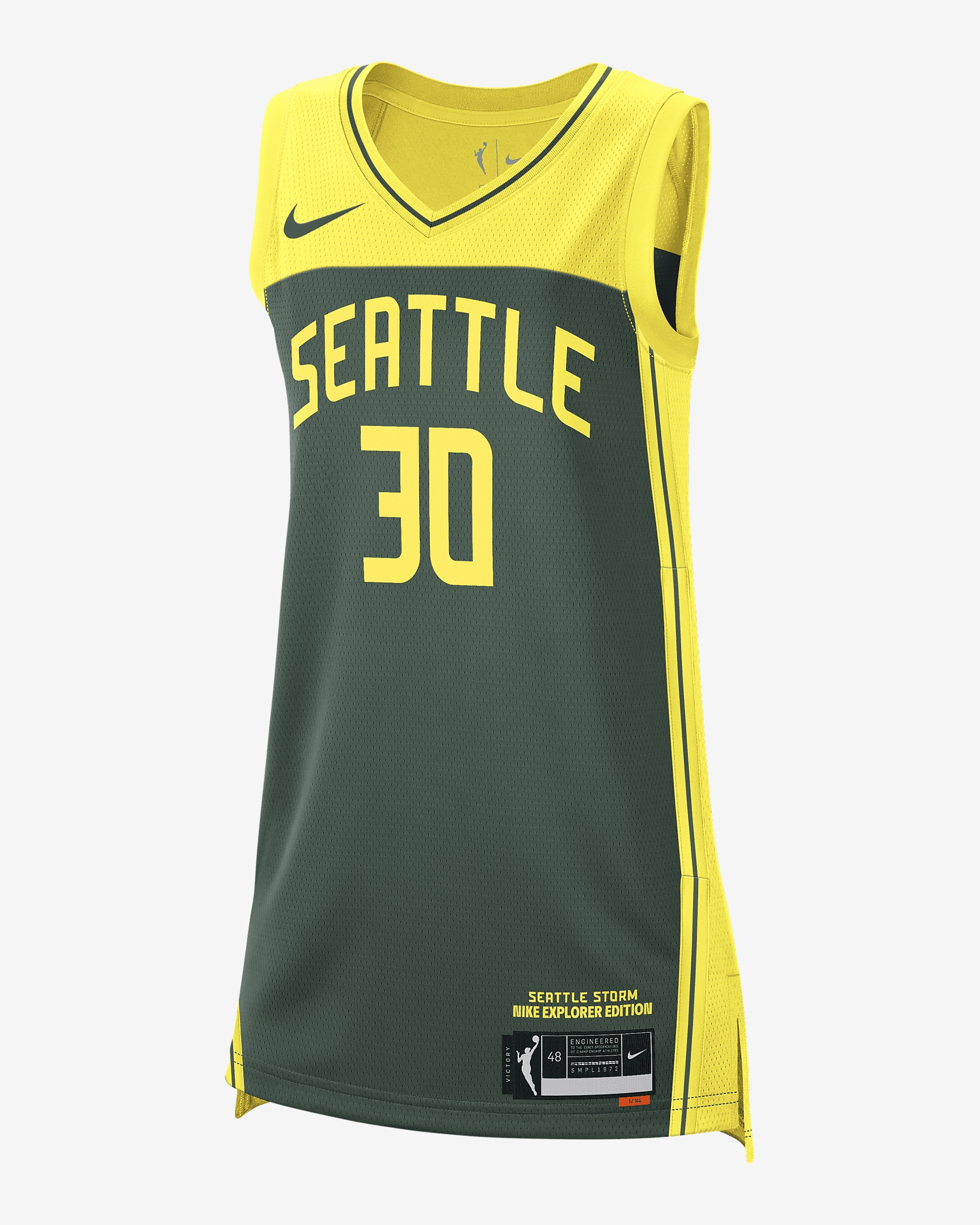 Seattle Storm Explorer Edition Nike Women's Dri-FIT WNBA Victory Jersey - 1