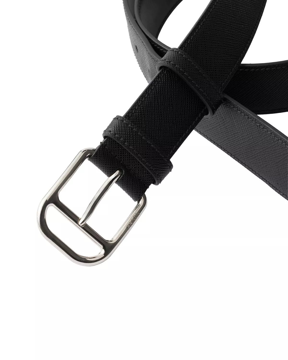 Saffiano Leather Belt - 2