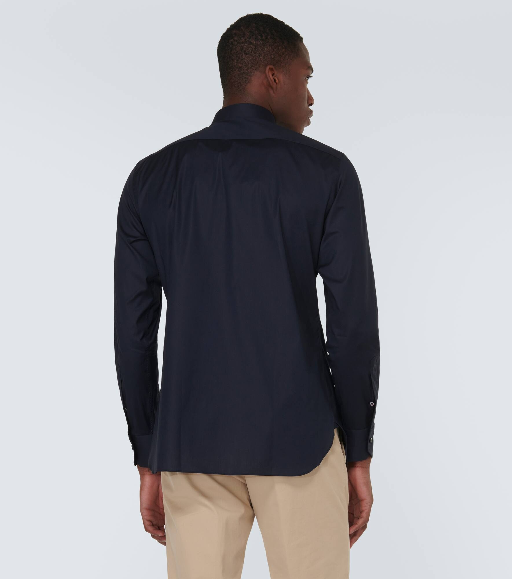 Cotton Oxford shirt - 4