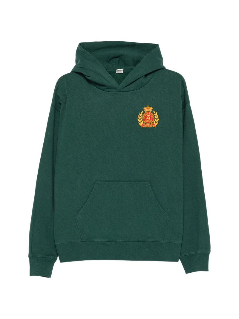 NY crest embroidered hoodie 1
