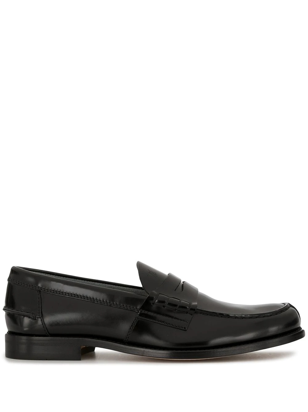 leather loafers - 1