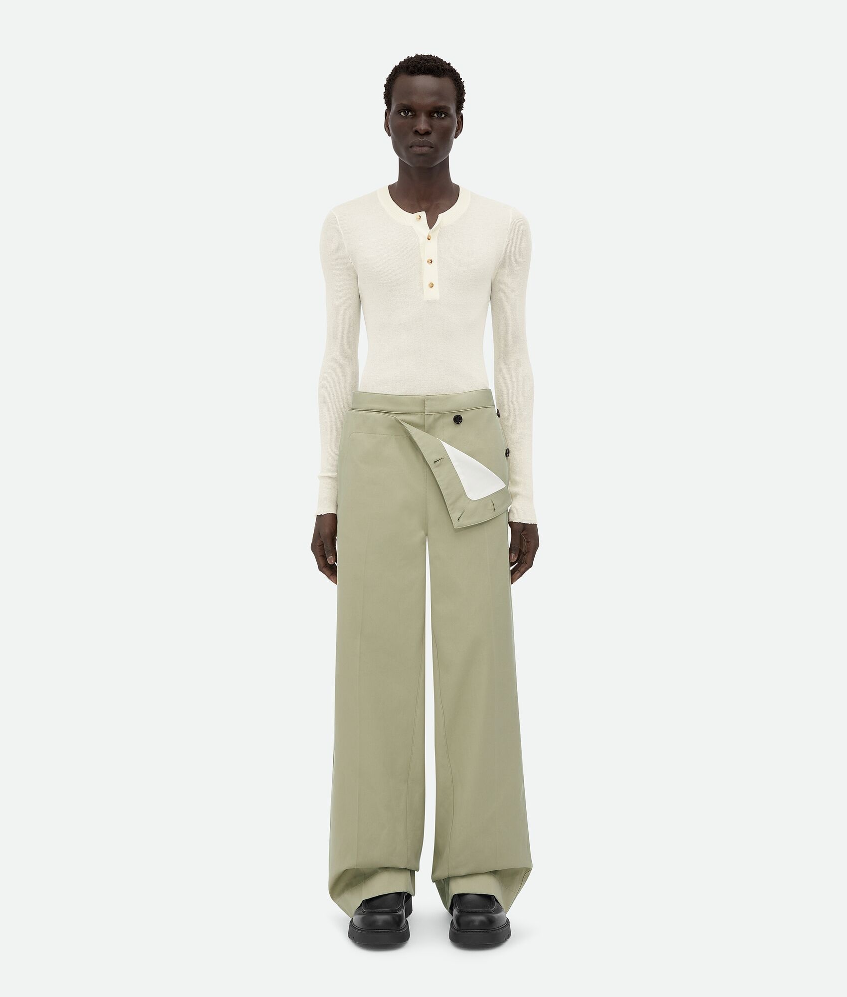 Cotton Twill Trousers - 1