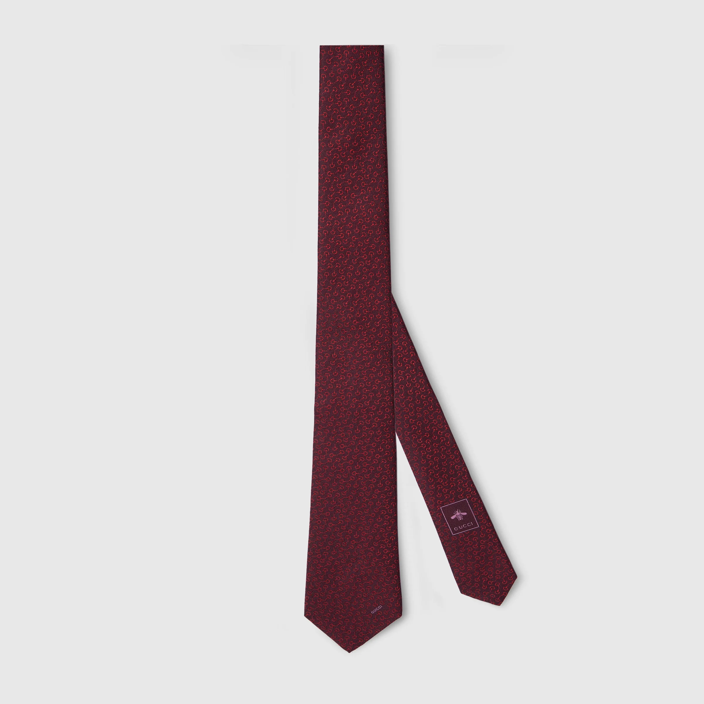 Silk jacquard tie - 1