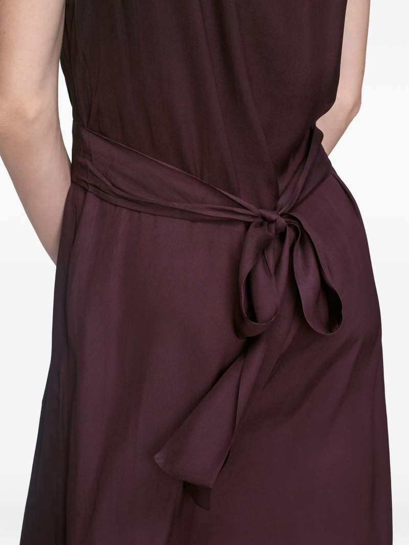 lace-detail midi dress 5