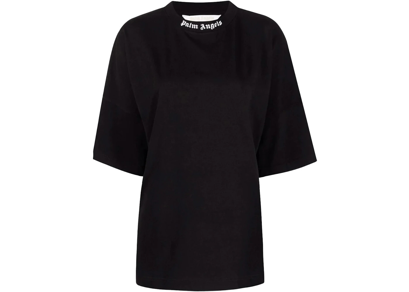 Palm Angels Women's Classic Logo Oversize T-shirt Black - 1