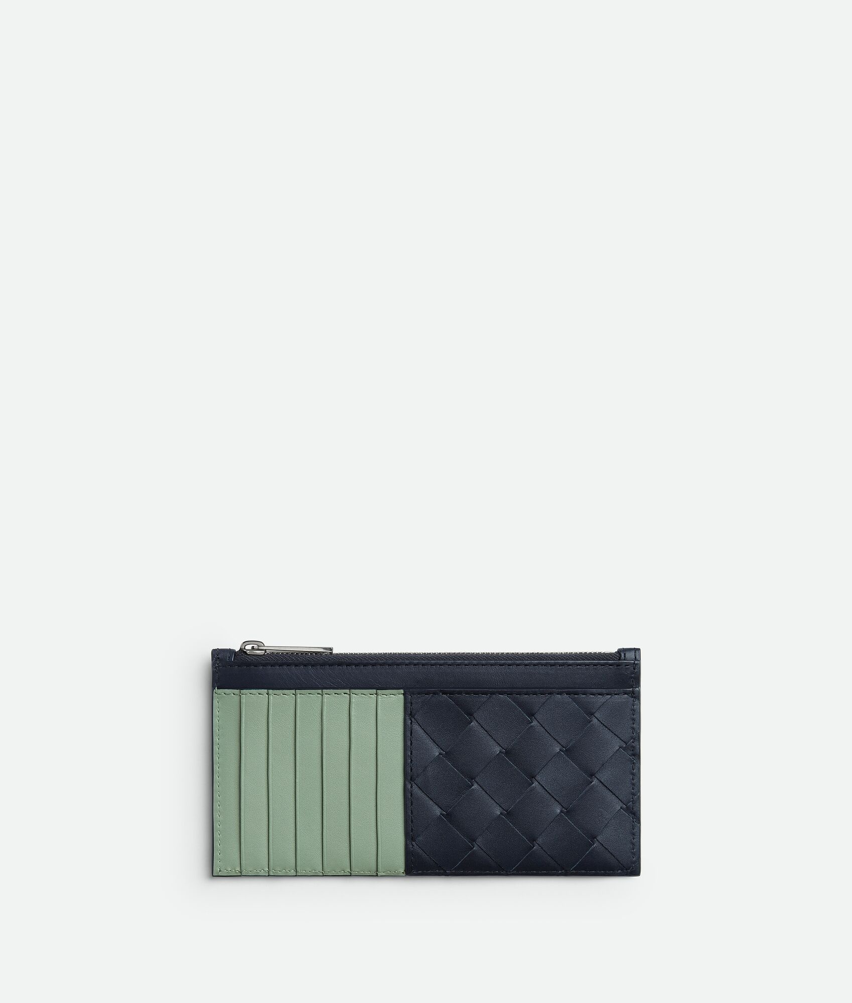 Intrecciato Long Zippered Card Case - 3