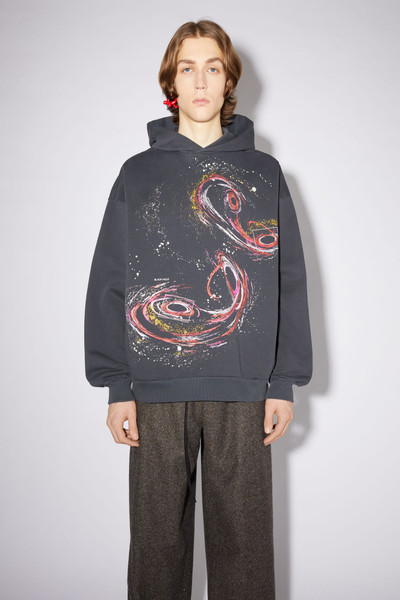 Acne Studios Black hole sweatshirt - Faded black outlook