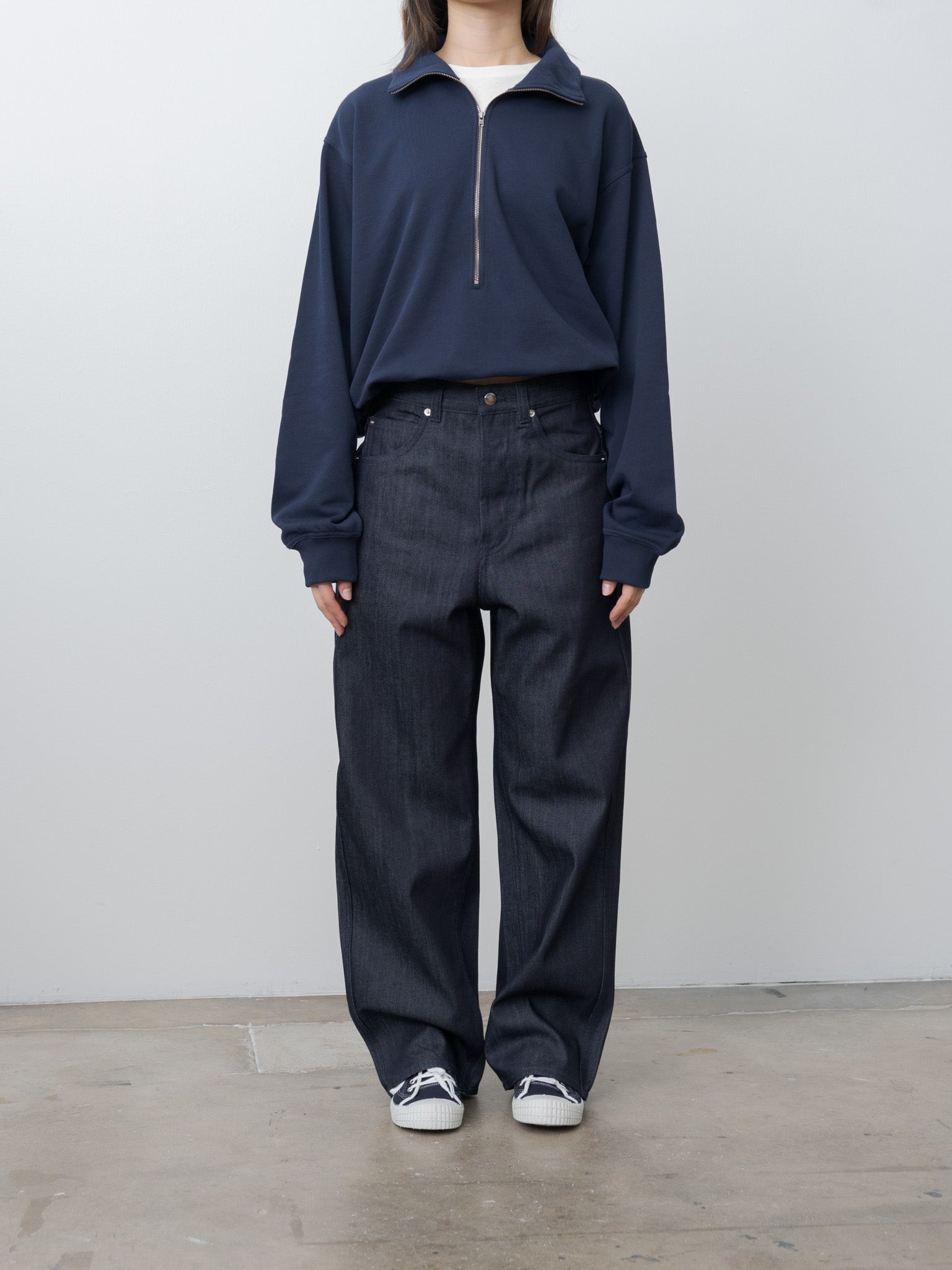 Peggy Denim Trouser - Raw Denim - 2