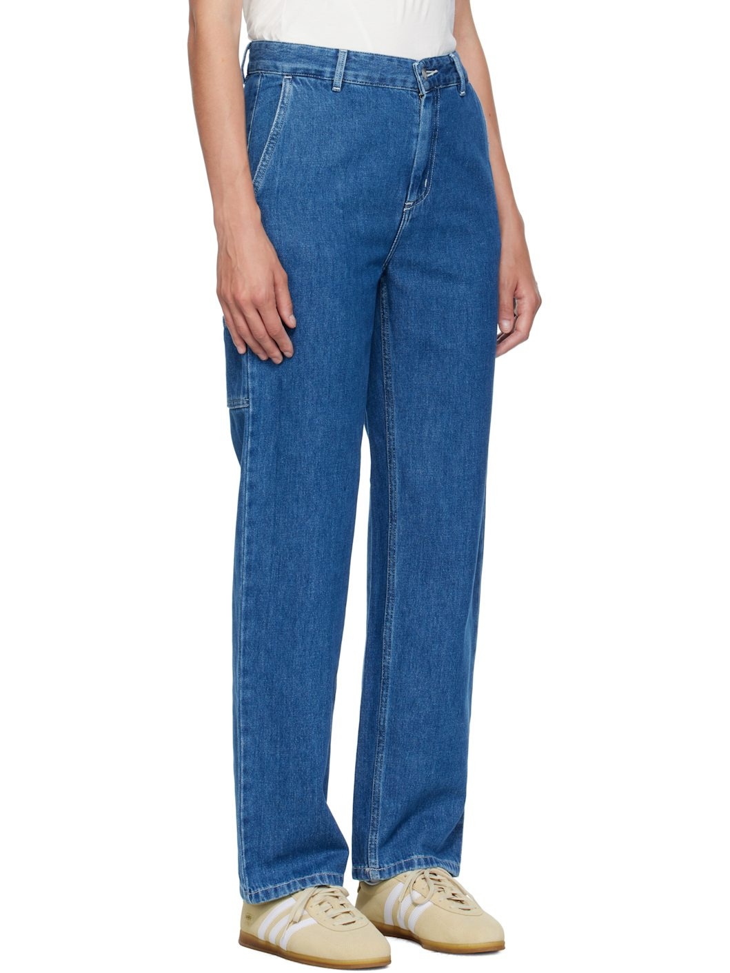 Blue Pierce Straight Jeans - 2