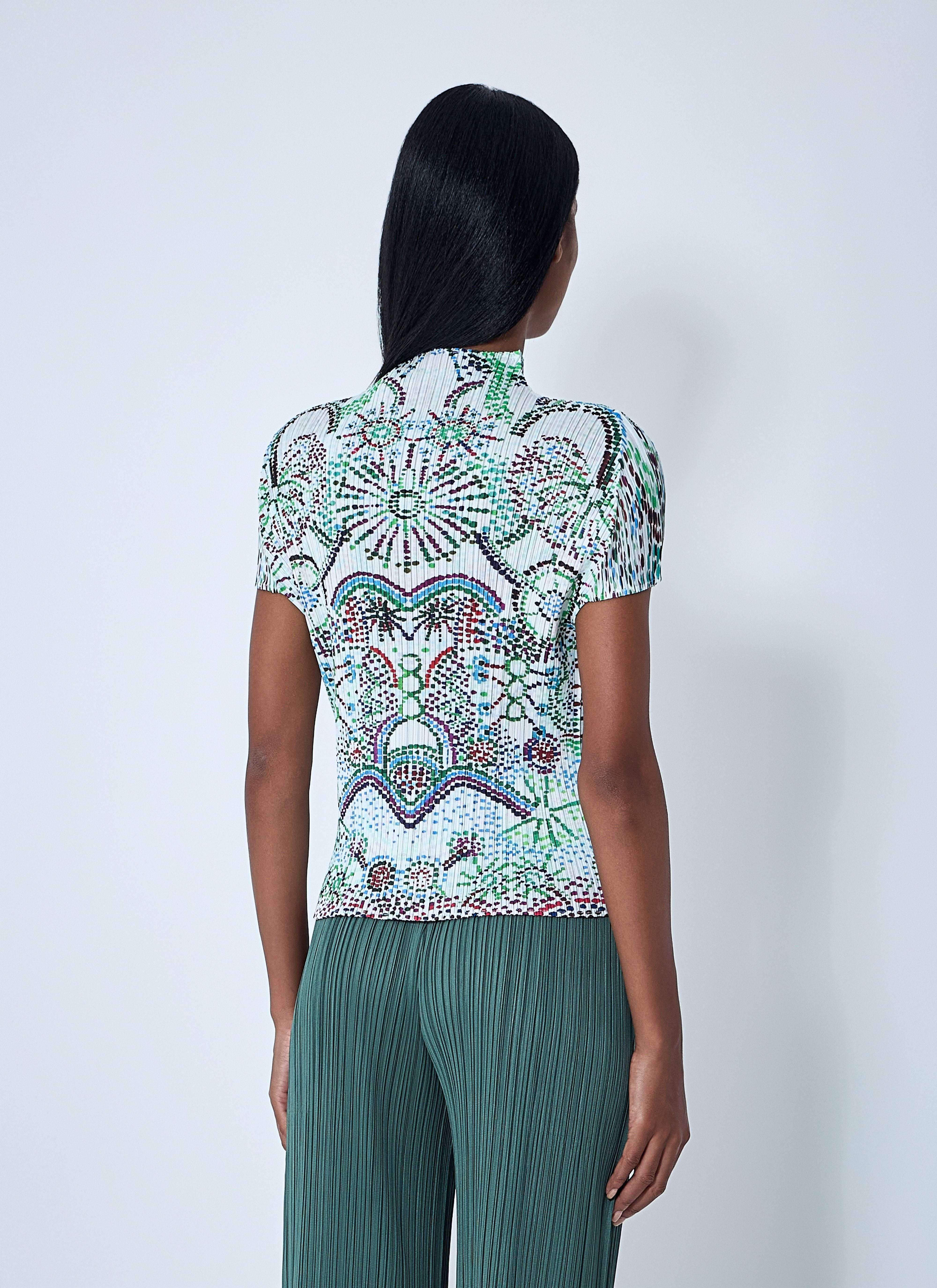 Pleats Please Issey Miyake Women Light Festival Top - 4