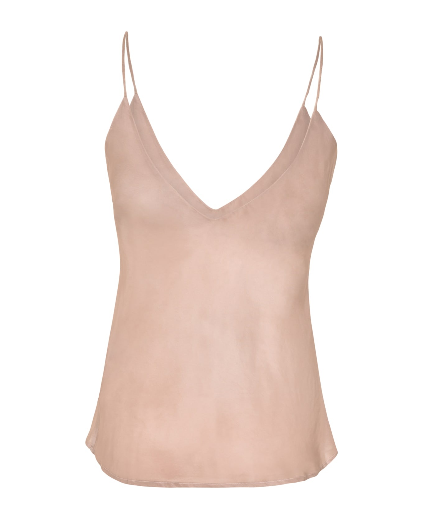 V-neck Plain Top - 2