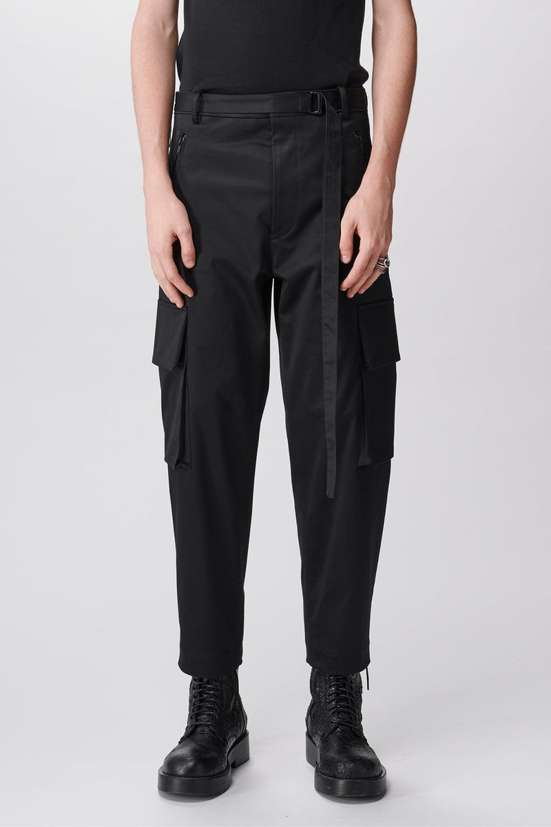 Marcel Standard Tapered Combat Trousers Drill Cotton Washed 1