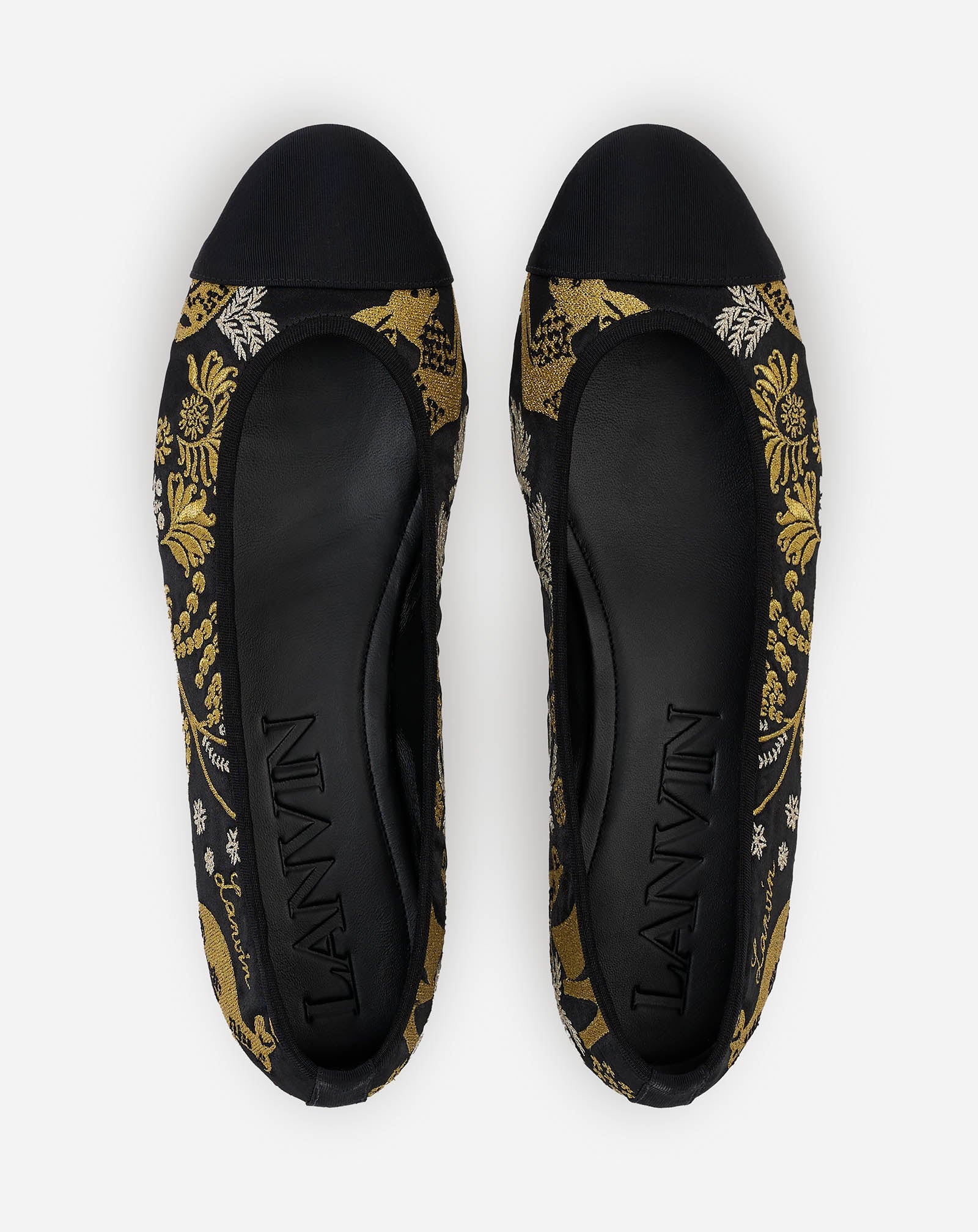 CLASSIC BALLET PUMPS WITH HERITAGE RATEAU EMBROIDERY - 3