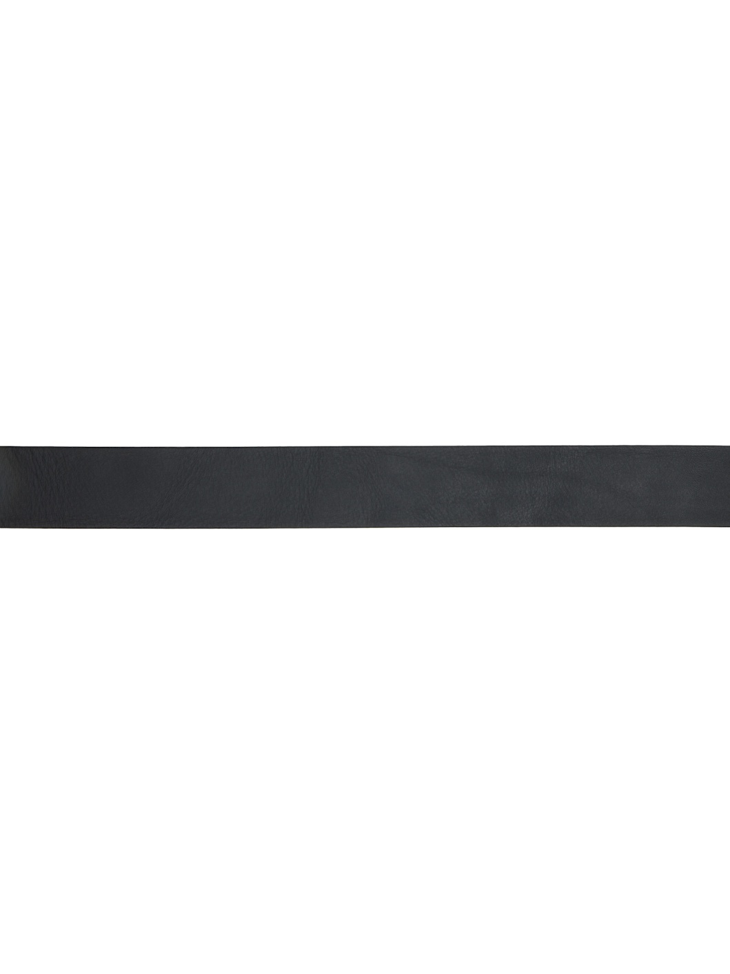 Black Leather Belt - 2