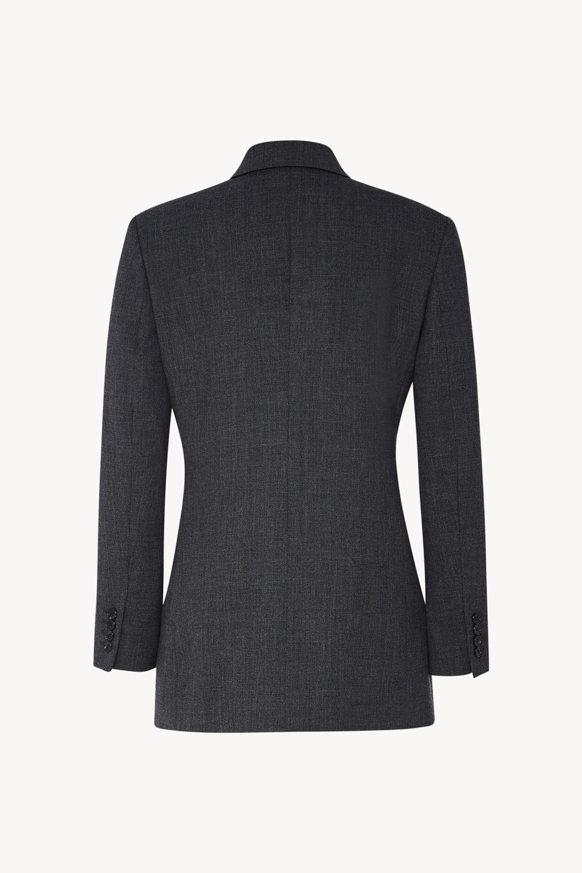 ［25ss新作］THE ROW Franny ウール製 ジャケット 8408W3461NVY The Row Franny Jacket in Wool | REVERSIBLE