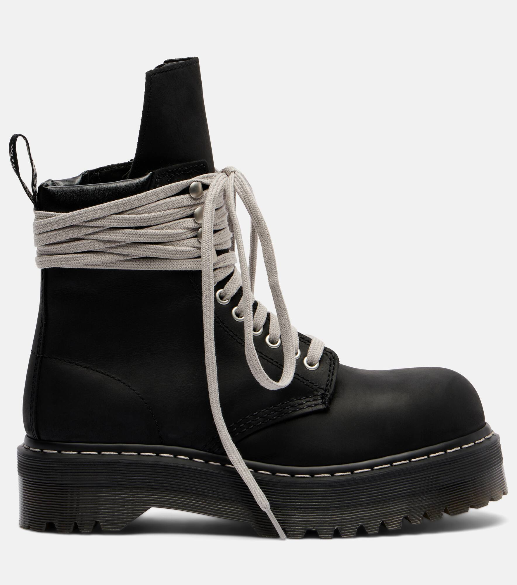 x Dr. Martens Quad platform leather boots - 4