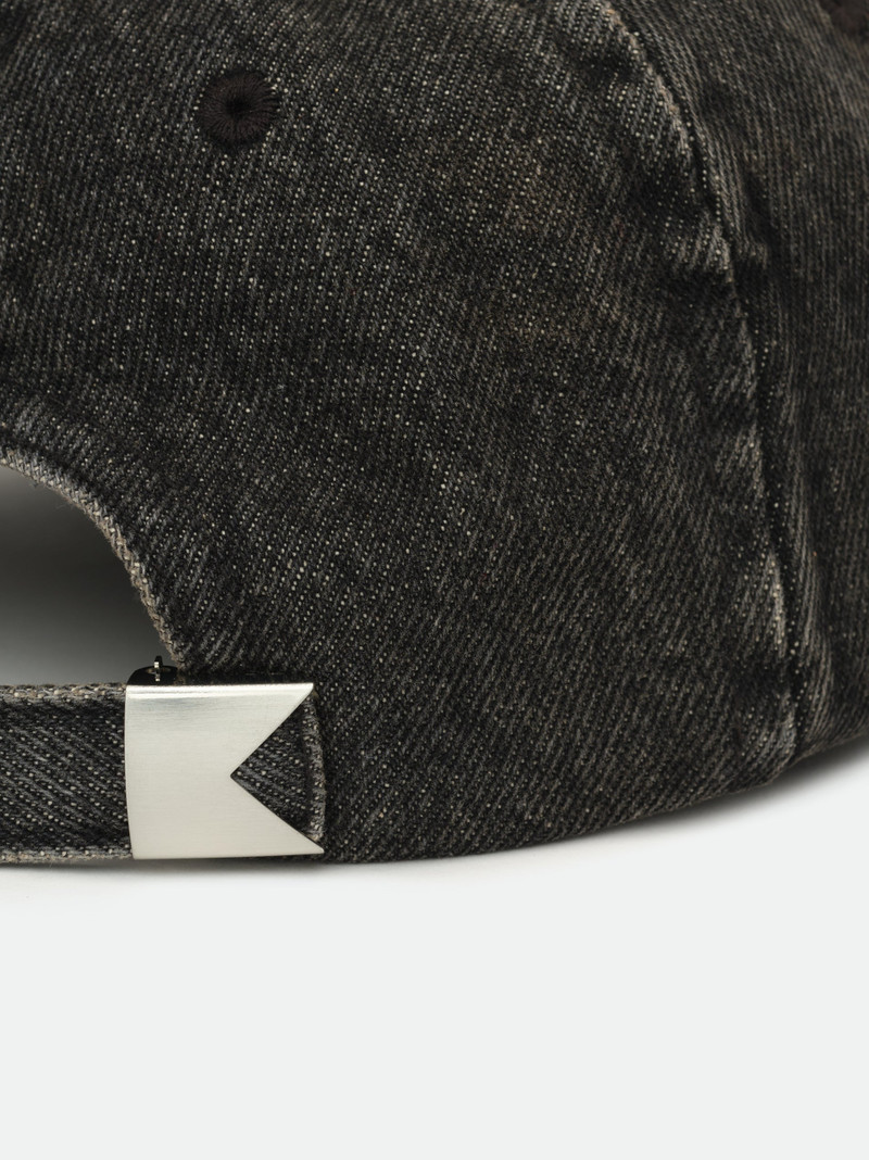 ST. RHUDE SEAL DENIM CURVED BRIM HAT 4