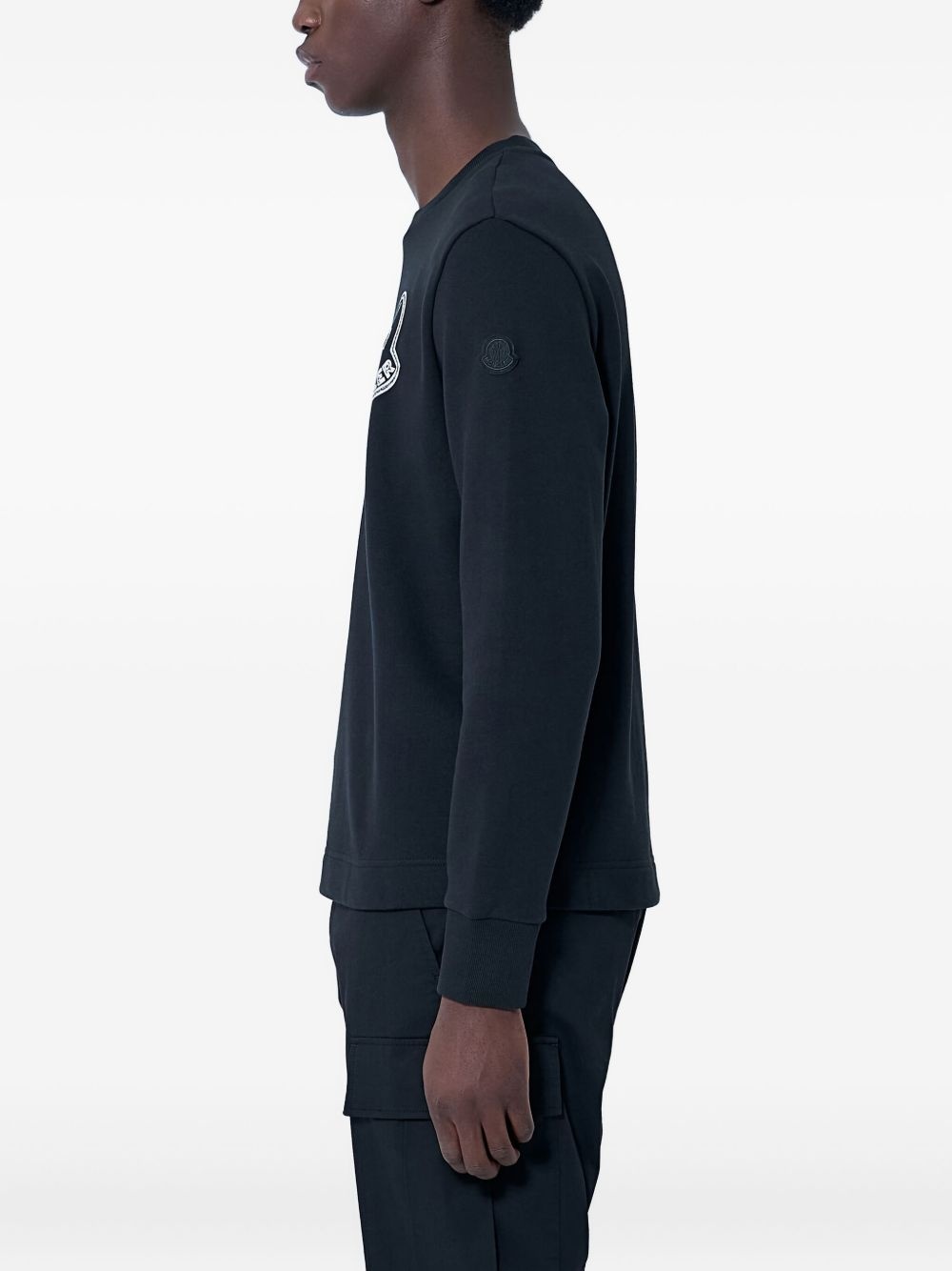 logo-embellished sweatshirt - 3