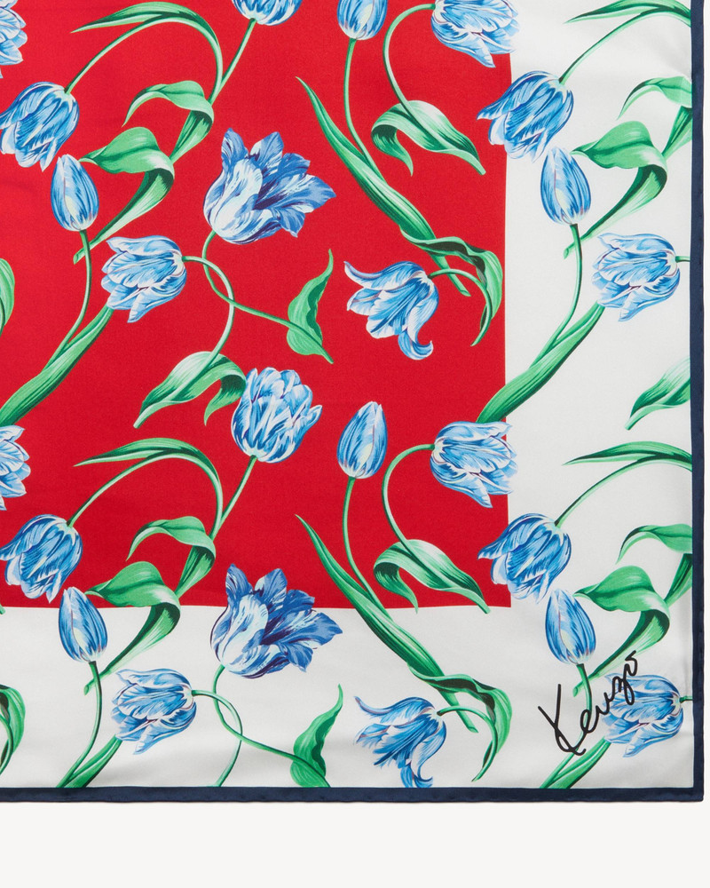 KENZO 'KENZO Tulip' square in silk outlook