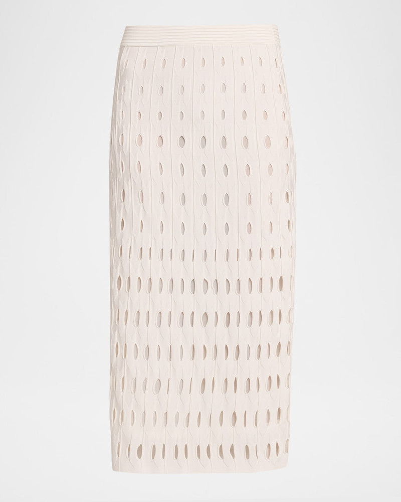 Billie Open Work Midi Skirt 1
