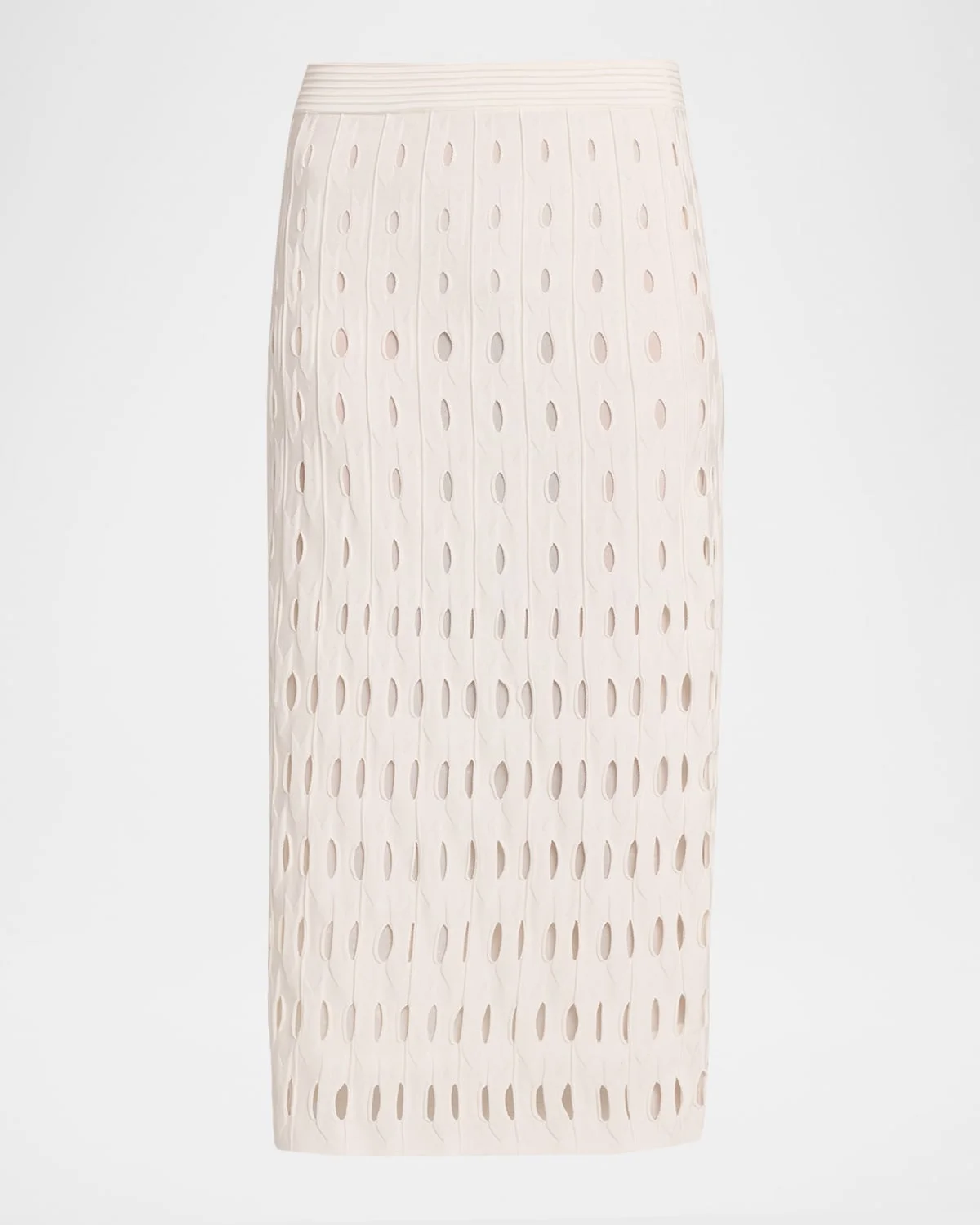 Billie Open Work Midi Skirt - 1