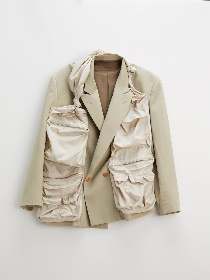 Nomad Doppiopetto Ballerina Beige 1